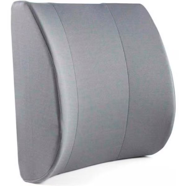 DMI Relax-a-Bac Lumbar Back Cushion with Insert and Strap, Gray, Healthsmart, Mfr#: 555-7302-0300